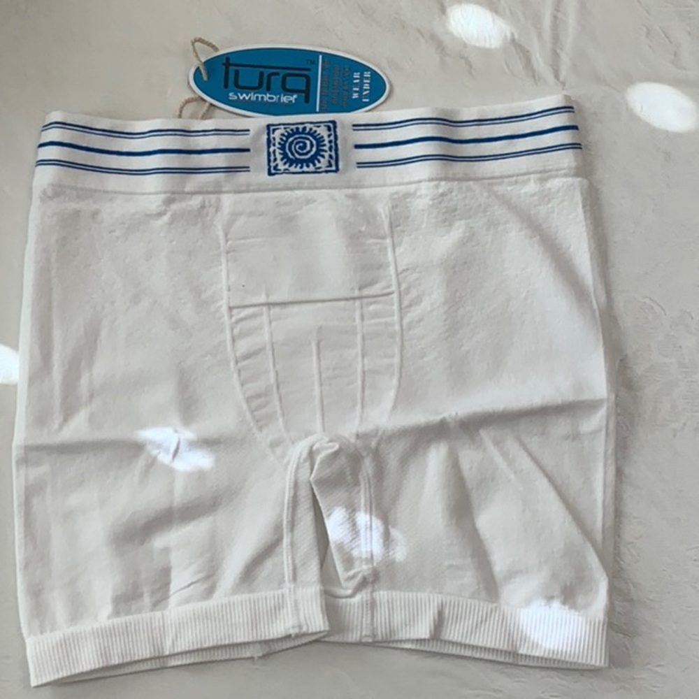 Turq SWIMBRIEF - White/Classic